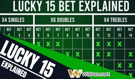 how to work out lucky 15 bet